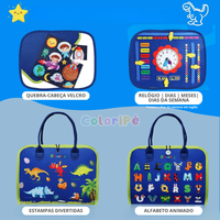 Maleta Sensorial e Educativa Infantil  | Brincadeira e Aprendizado