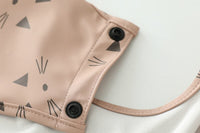 Babador Avental Manga Longa Impermeável