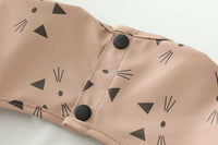 Babador Avental Manga Longa Impermeável