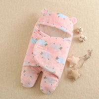 Saco de Dormir do Bebê Ursinho Estampado e Acolchoado