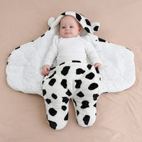 Saco de Dormir do Bebê Ursinho Estampado e Acolchoado