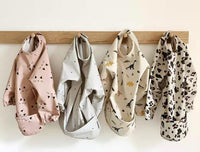 Babador Avental Manga Longa Impermeável