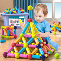 Blocos Magnéticos ForKids | Construções 3D Criativas Para Crianças