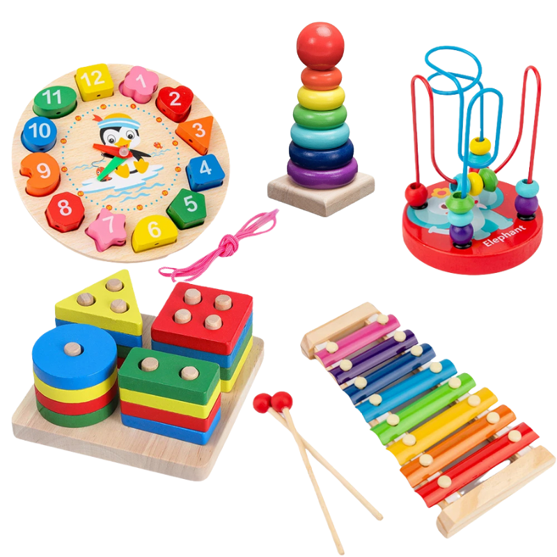 Kit Montessori 5 em 1